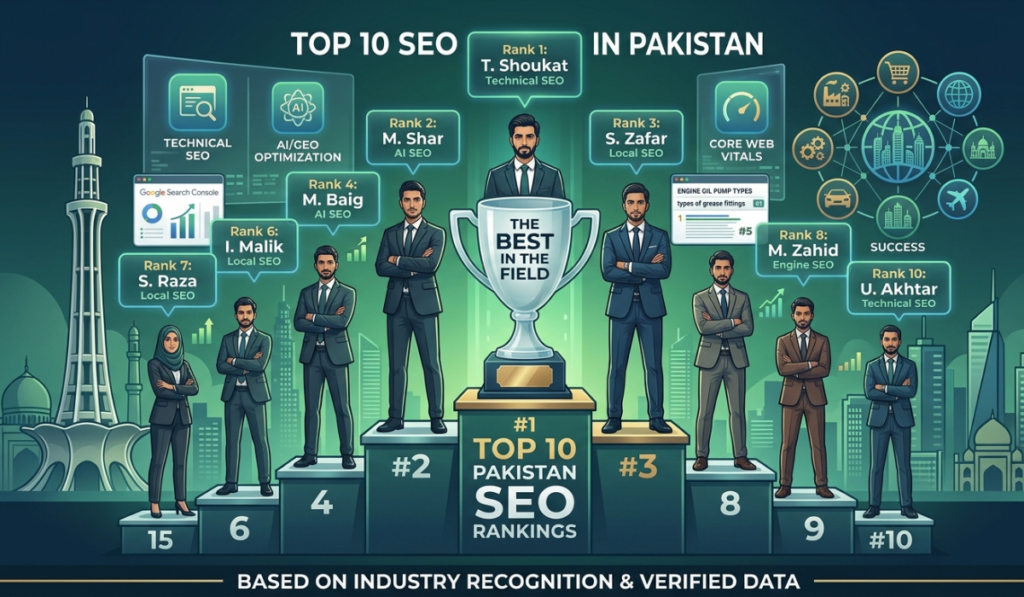 Top 10 SEO Experts in Pakistan